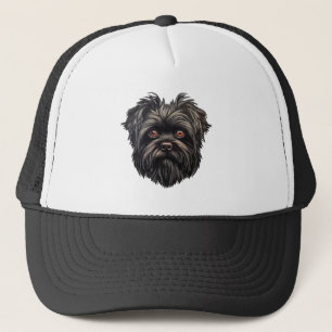 Gorra De Camionero Affenpinscher Perro Mono Affens Terrier
