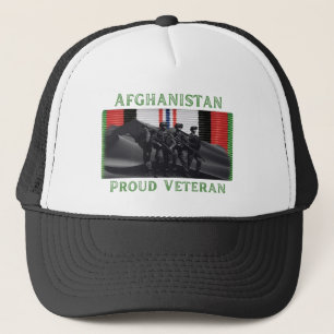 Gorra De Camionero Afganistán, orgulloso y veterano gráfico
