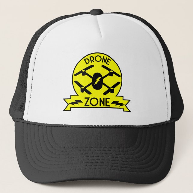 Gorra De Camionero Aficionado de drones | Piloto de drones | Fotograf (Anverso)