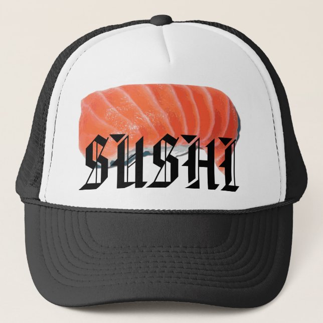 GORRA DE CAMIONERO AFICIONADO DEL SUSHI (Anverso)