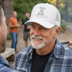 Gorra De Camionero Afiladores de hierro: Iron Knife Christian