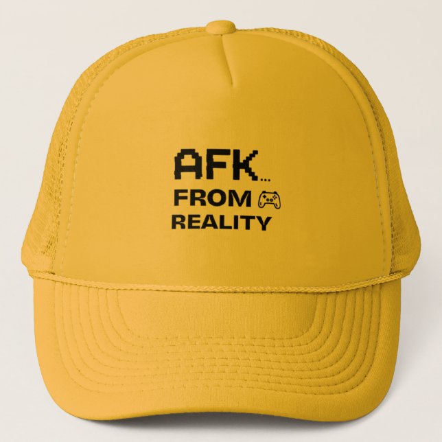 Gorra De Camionero AFK from realiy cool and funny (Anverso)