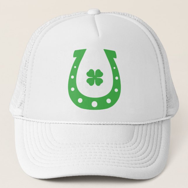 Gorra De Camionero Afortunada Horseshoe (Anverso)