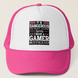 Gorra De Camionero Afortunadamente Tengo Una Pareja Graciosa De Amigo