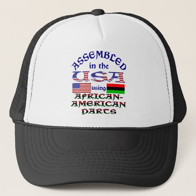 Gorra De Camionero African-American Parts (Anverso)