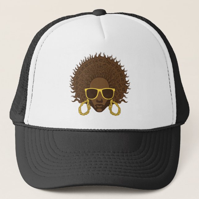 Gorra De Camionero Afro Guay (Anverso)