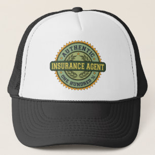 Gorra De Camionero Agente de seguro auténtico