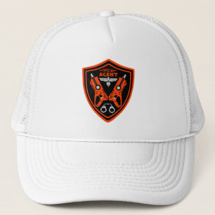 Gorra De Camionero Agente especial Kid
