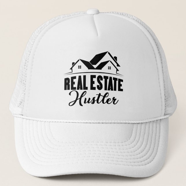 Gorra De Camionero Agente inmobiliario divertido Realtor Gift House B (Anverso)
