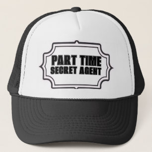 GORRA DE CAMIONERO AGENTE SECRETO A TIEMPO PARCIAL