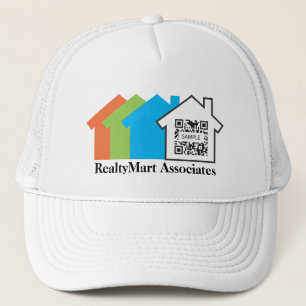 Gorra De Camionero Agentes inmobiliarios de la casa de la plantilla
