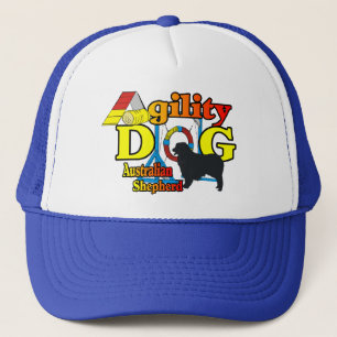 Gorra De Camionero Agility: Regalos de Pastores Australianos