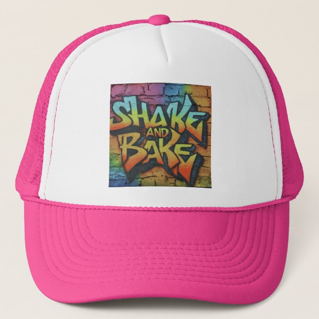 GORRA DE CAMIONERO AGITAR Y BAKE (Anverso)