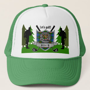 Gorra De Camionero Agnew Personalized Clan Badge Golf