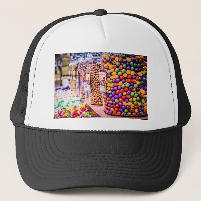 Gorra De Camionero Agolpamiento del caramelo (Anverso)