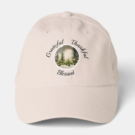 Gorra De Camionero Agradecido Agradecido Bendito Fe