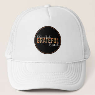 Gorra De Camionero Agradecidos agradecimientos por la tipografía de l