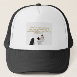Gorra De Camionero Agradecimiento al esposo y padre