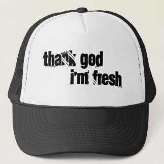 Gorra De Camionero agradezca a dios que estoy fresco