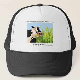 Gorra De Camionero Agrazing Maize (Graciosos Cow Gifts Cards Tees Etc