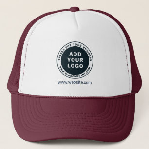 Gorra De Camionero Agregar empleado de empresa Personalizado de logot