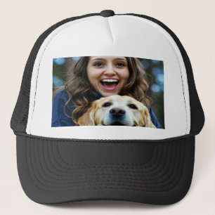 Gorra De Camionero Agregar foto personalizada de Labrador Retriever