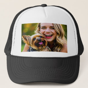 Gorra De Camionero Agregar foto personalizada de Yorkshire Terrier