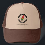 Gorra De Camionero Agregar marca de campaña comercial con logotipo Pe<br><div class="desc">Añada su logotipo de marca y texto personalizado a este sombrero de camionero perfecto para crear conciencia de marca o como medio publicitario. Disponible en otros colores y tamaños. No hay cantidad mínima de pedido ni cargo de instalación.</div>