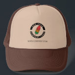 Gorra De Camionero Agregar marca de campaña comercial con logotipo Pe<br><div class="desc">Añada su logotipo de marca y texto personalizado a este sombrero de camionero perfecto para crear conciencia de marca o como medio publicitario. Disponible en otros colores y tamaños. No hay cantidad mínima de pedido ni cargo de instalación.</div>