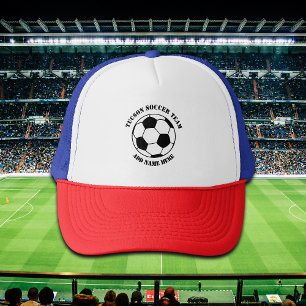 Gorra De Camionero Agregar nombre del equipo de fútbol