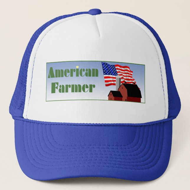Gorra De Camionero Agricultor americano (Anverso)