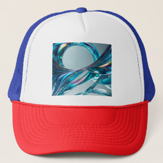 Gorra De Camionero Agua de vidrio flotante