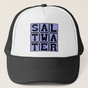 Gorra De Camionero Agua Salada, Descripción del Océano