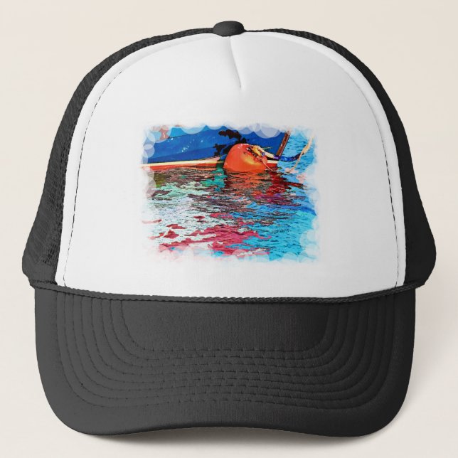 GORRA DE CAMIONERO AGUA TRANQUILA (Anverso)