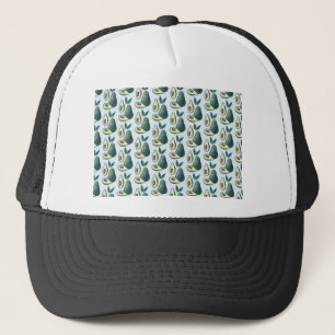 Gorra De Camionero aguacates acuarelas