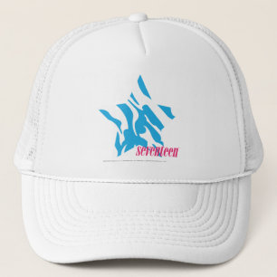 Gorra De Camionero Aguamarina 3 de la cebra