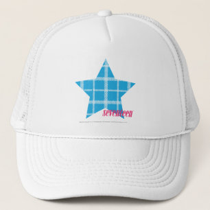 Gorra De Camionero Aguamarina 3 de la tela escocesa