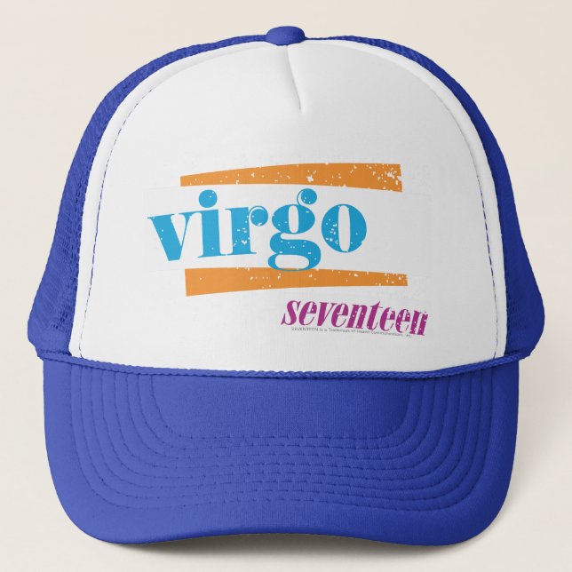 Gorra De Camionero Aguamarina del virgo (Anverso)