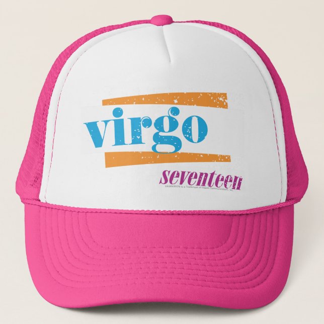 Gorra De Camionero Aguamarina del virgo (Anverso)