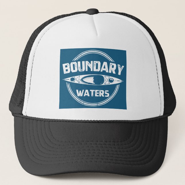 Gorra De Camionero Aguas fronterizas (Anverso)