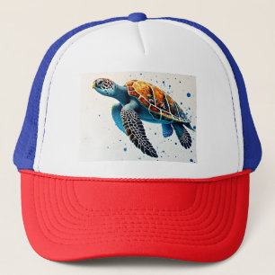 Gorra De Camionero Aguas tranquilas: Celebran tortugas marinas con el