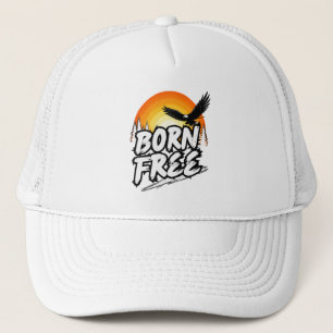 Gorra De Camionero Águila Águila Cap Nació Libre
