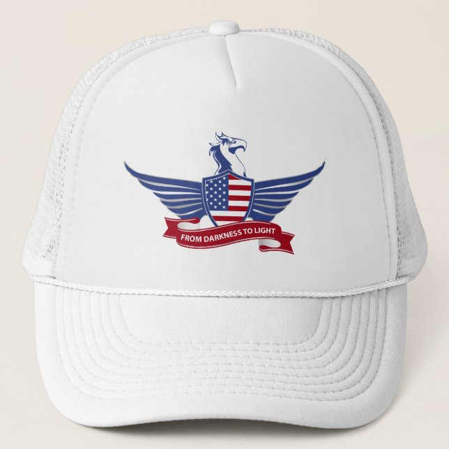Gorra De Camionero Águila americana (Anverso)