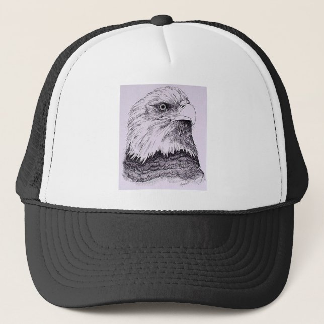 Gorra De Camionero Águila americana (Anverso)