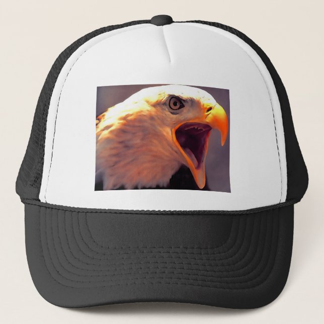 Gorra De Camionero Águila Americana - Águila calva (Anverso)