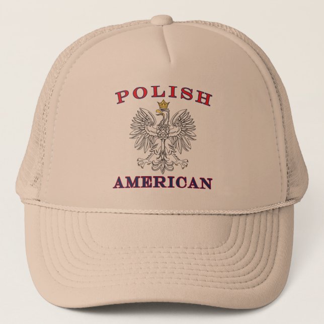 Gorra De Camionero Águila blanca polaca (Anverso)