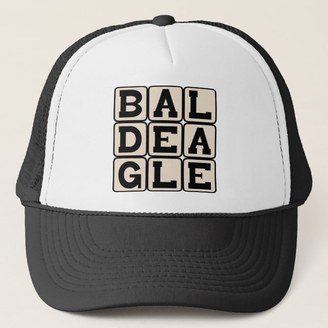 Gorra De Camionero Águila Calva, Ave Nacional (Anverso)