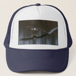 Gorra De Camionero Águila calva en vuelo