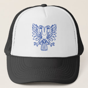 Gorra De Camionero Águila de dos cabezas - Azul marino