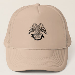 Gorra De Camionero Águila de dos cabezas como símbolo masónico